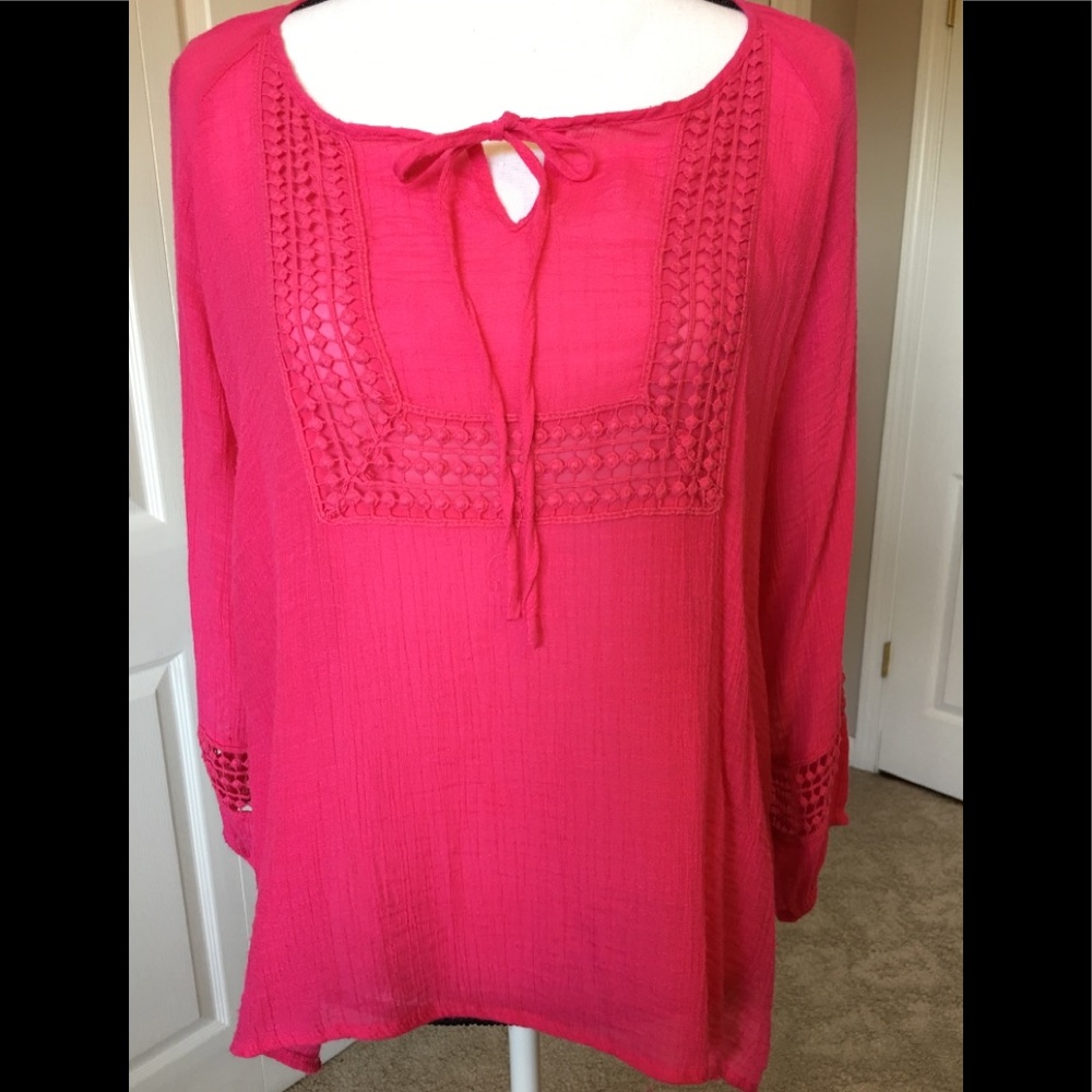 Fuchsia Blouse